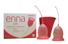 Copo Menstrual Tamanho M 2 Copos + Esterilizador