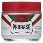 Creme pré-barbear vermelho com sândalo e manteiga de karité 100 ml