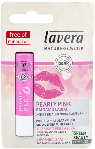 Bálsamo labial rosa perolado 4,5 gr