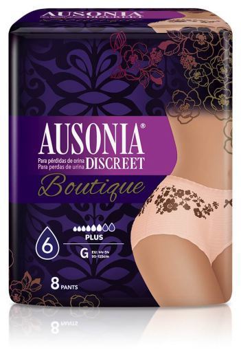 Discreet Pants Boutique Tamanho G 8 Unidades