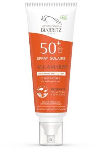 Spray solar rosto e corpo SPF 50+ 100 ml