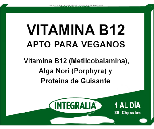 Vitamina B12 Vegana 30 Cápsulas