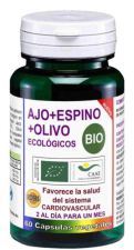 Organic Olive Hawthorn Alho 60 Cápsulas