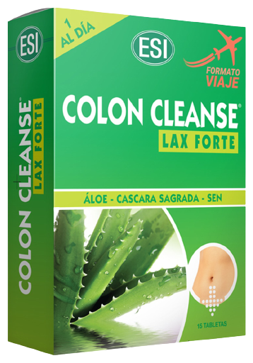 Colon Cleanse Lax Forte Travel 15 cápsulas