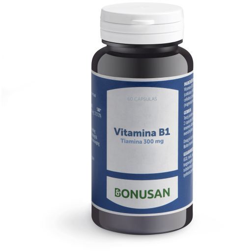 Vitamina B1 Tiamina 300 mg 60 Cápsulas