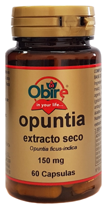 Opuntia 150 mg 60 cápsulas