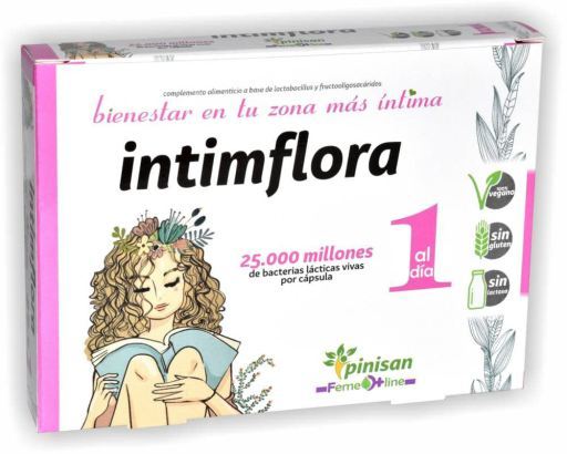 Linha Femeline Intimflora 20 Tabletes