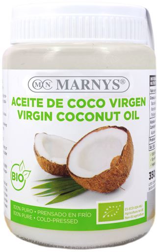 Óleo de coco virgem Bio 350 gr