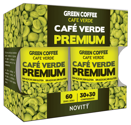 Pacote de Café Verde Premium 30+30 Comprimidos