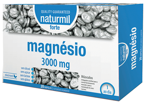 Magnésio Forte 3000mg 20 Ampolas