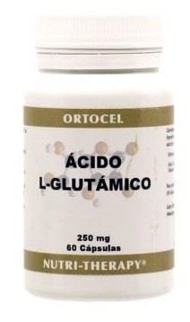 Ácido L-Glutâmico 250mg 60 Cápsulas