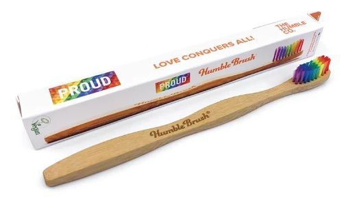 Escova de Dentes de bambu Pride Soft Edition