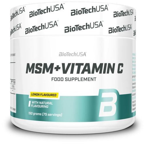 MSM + Vitamina C limão 150 gr