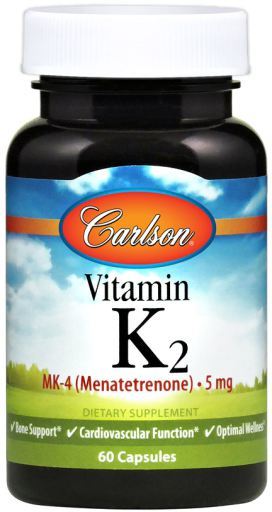 Vitamina K2 como MK 4 de 5 mg 60 Cápsulas