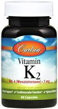 Vitamina K2 como MK 4 de 5 mg 60 Cápsulas