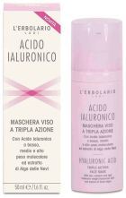 Máscara facial de ácido hialurônico tripla ação 50 ml