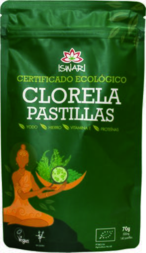 Comprimidos de Chlorella Bio 70 gr