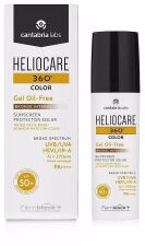 Gel de cor 360º sem óleo FPS 50+ 50 ml