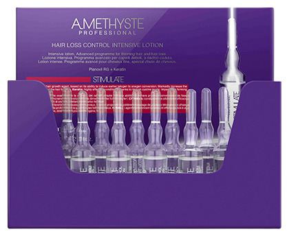 Loção Intensiva Amethyste Stimulate Hair Loss Control 12 x 8 ml