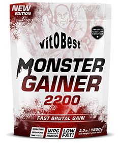 Monster Gainer 2200 Morango 3,5 Kg