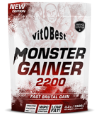 Monster Gainer 2200 Morango 3,5 Kg