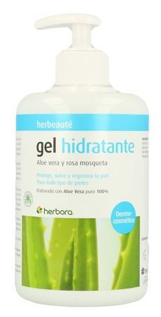 Gel Hidratante Orgânico Aloé vera e Rosehip 500 ml