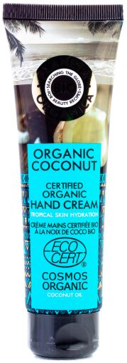 Creme para as mãos de coco orgânico 75 ml