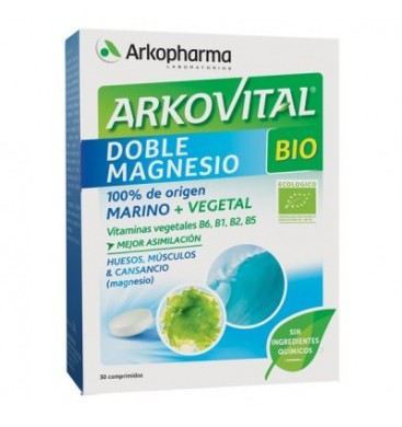 Arkovital Duplo Magnésio Bio 30 Tablets