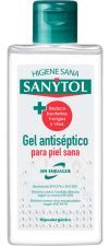 Gel desinfetante anti-séptico para as mãos 75 ml