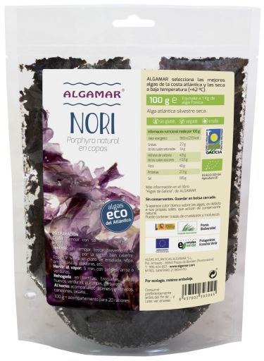 Nori Flocos de Algas Marinhas 100g