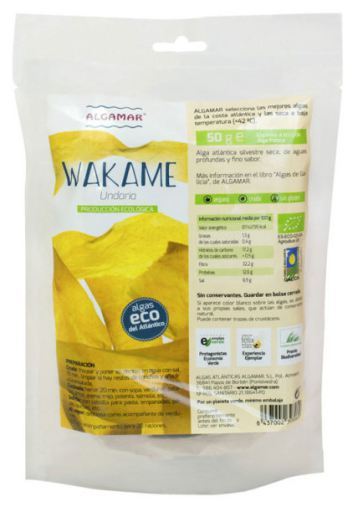 Algas marinhas Wakame 50 gr