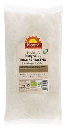 Farinha de trigo mourisco integral 500g