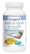 Fígado de bacalhau Nutrabasic 90 cápsulas