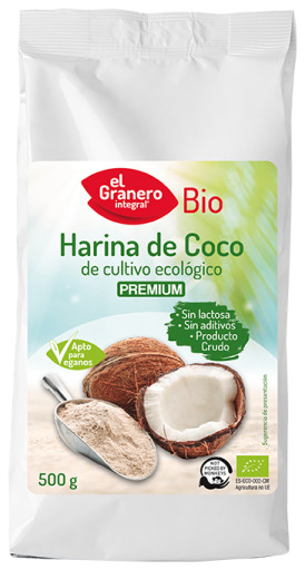 Farinha de coco orgânico 500 gr