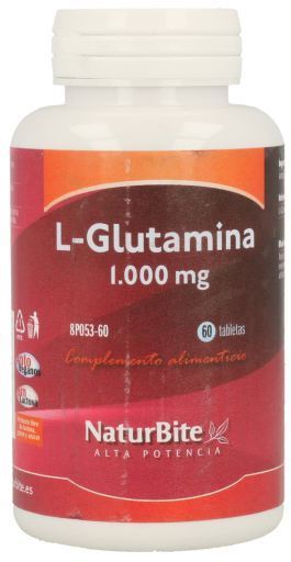 L-Glutamina 60 cápsulas 1000 mg