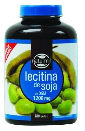 Lecitina de soja 1200 mg 180 pérolas