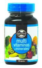 Multivitaminas e minerais 30 pérolas