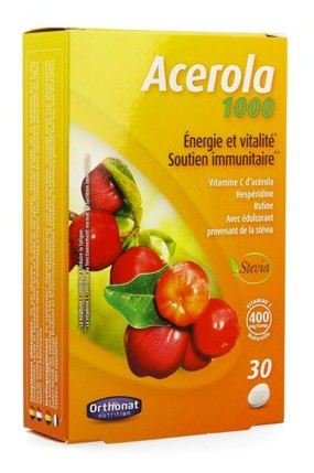 Acerola 1 gr 30 comprimidos