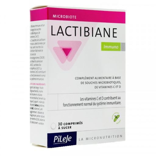 Lactibiane Imuno 30 Pastilhas de Sucção