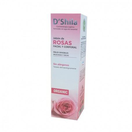 Sabonete Facial e Corporal Rosa 250 ml