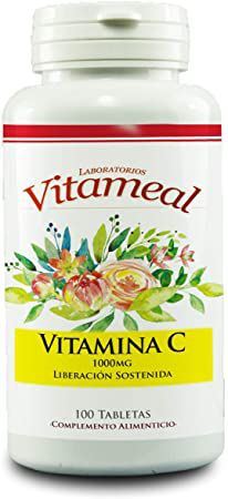 Vitamina C 100 comprimidos 1 gr