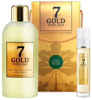 Conjunto Sete Eau de Toilette de Ouro 2 peças