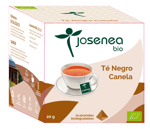 Chá de Canela Negra Bio 10 Pirâmides Envelopadas