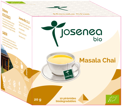 Masala Chai Bio 10 Pirâmides Envelopadas