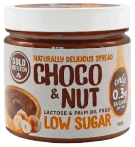 Choco &amp; Nut Low Sugar para barrar 180 gr