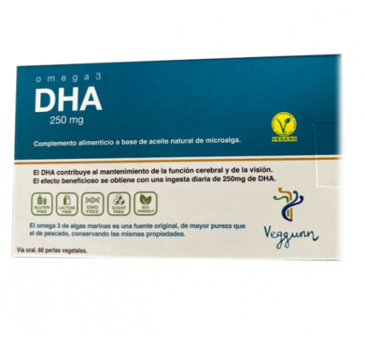 Ómega 3 DHA 250 mg 60 Softgels