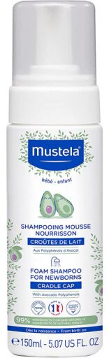 Shampoo mousse recém-nascido 150 ml