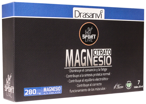 Frascos vivos Magnésio Sport 7 x 25 ml