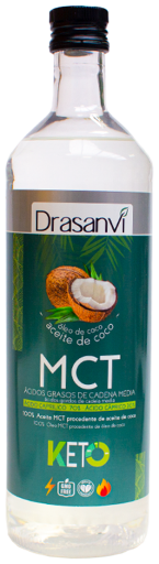 Óleo de coco ceto MCT 1000 ml