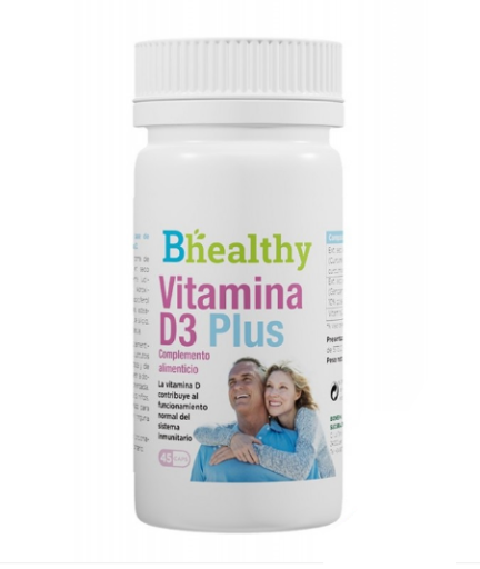 Vitamina Bhealthy D3 Plus 45 Cap